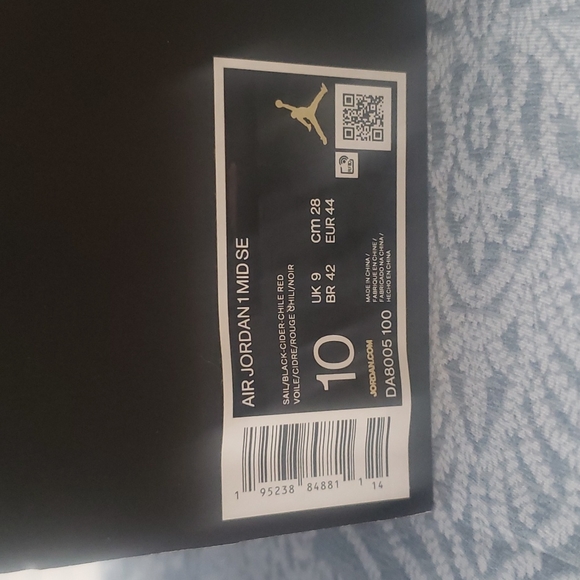 Air Jordan 1 Mid Brushstroke - Picture 8 of 9